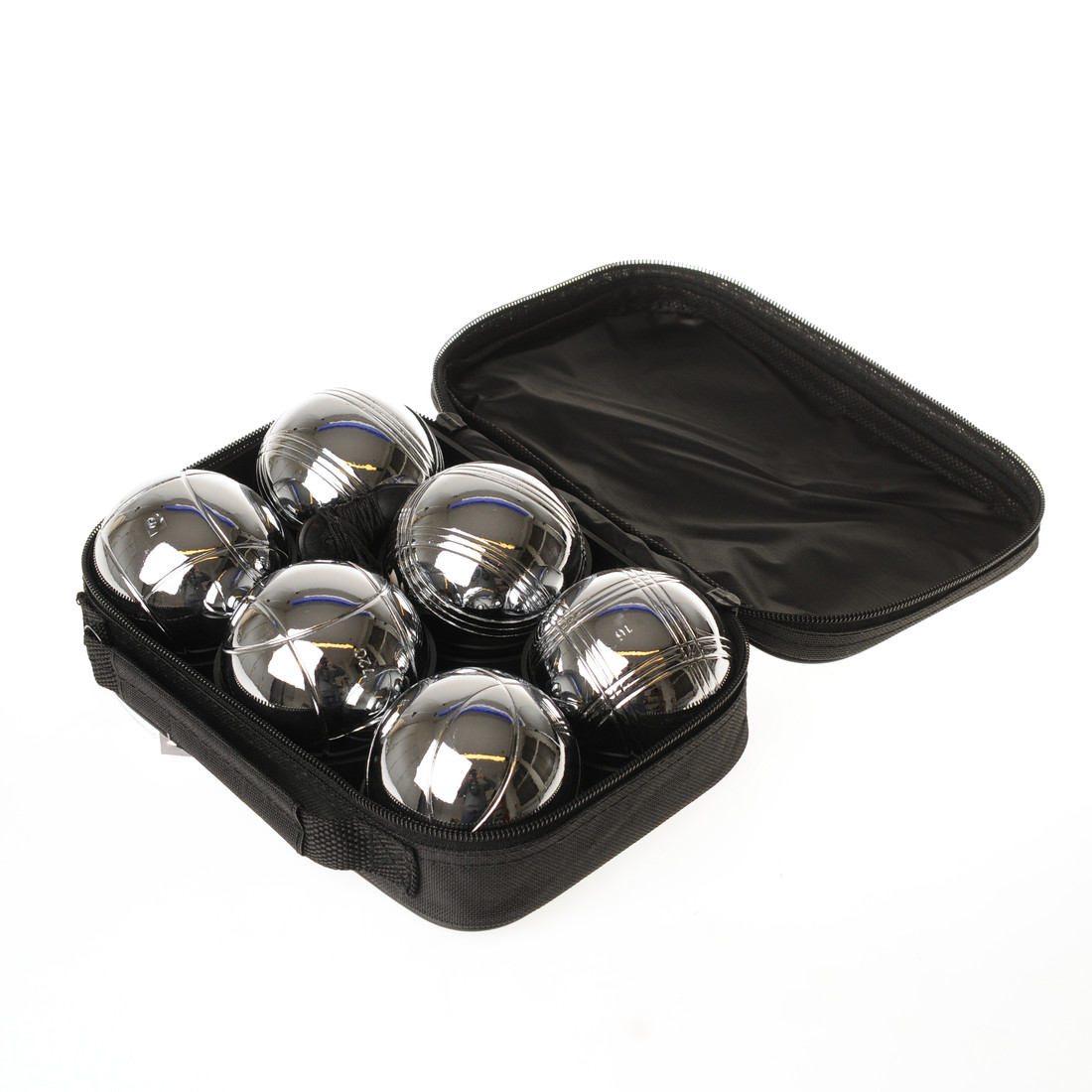 Petanqueset 2 x 3 ballen 74 mm 720 g