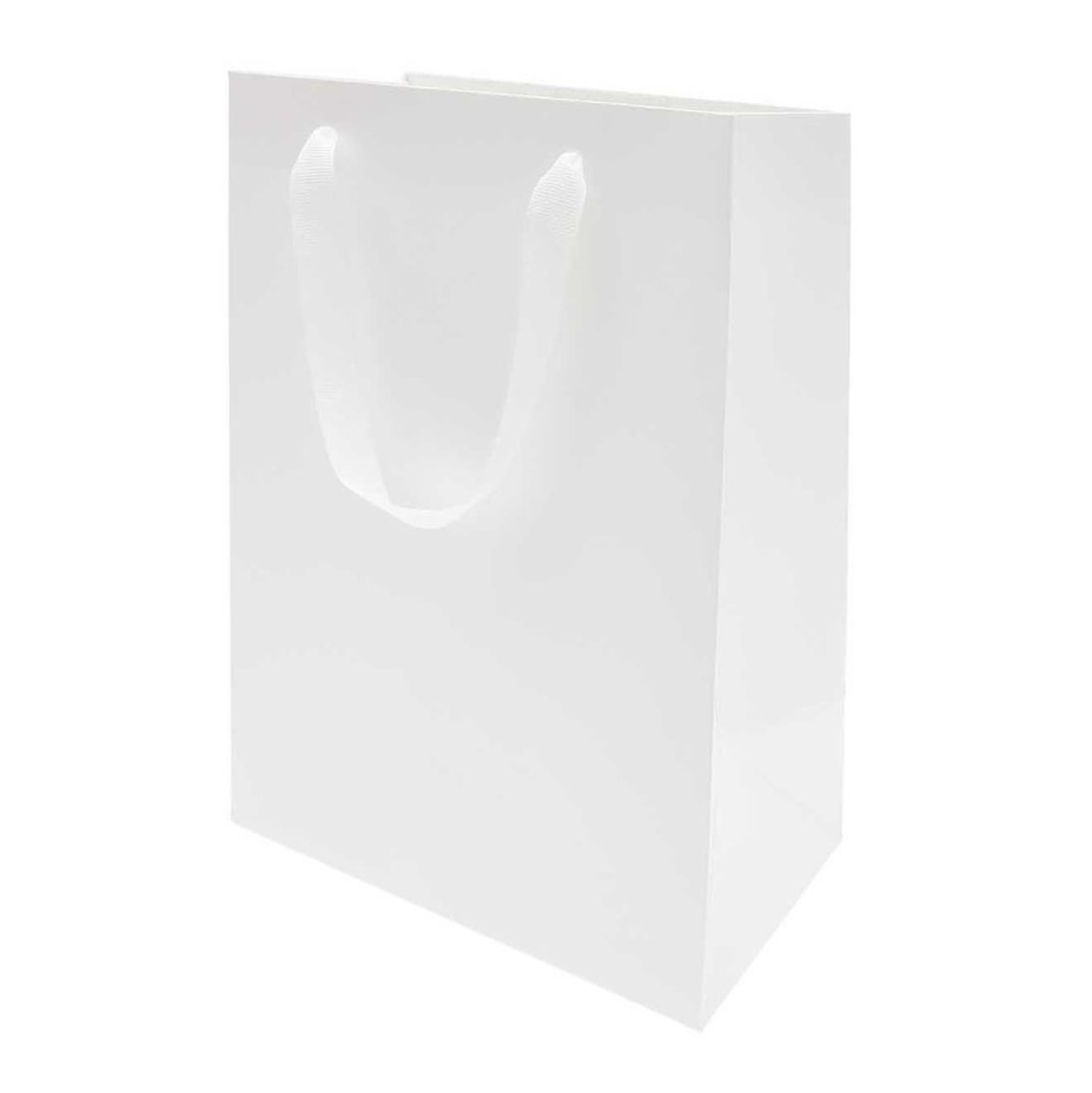 Geschenkzakje wit 18 x 26 x 12 cm