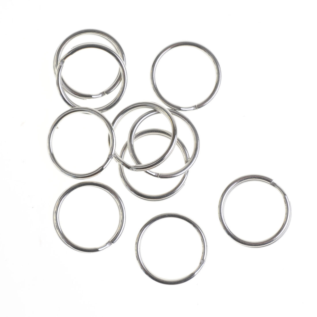 Sleutelring 15 mm 10 stuks Sleutelring 15 mm 10 stuks