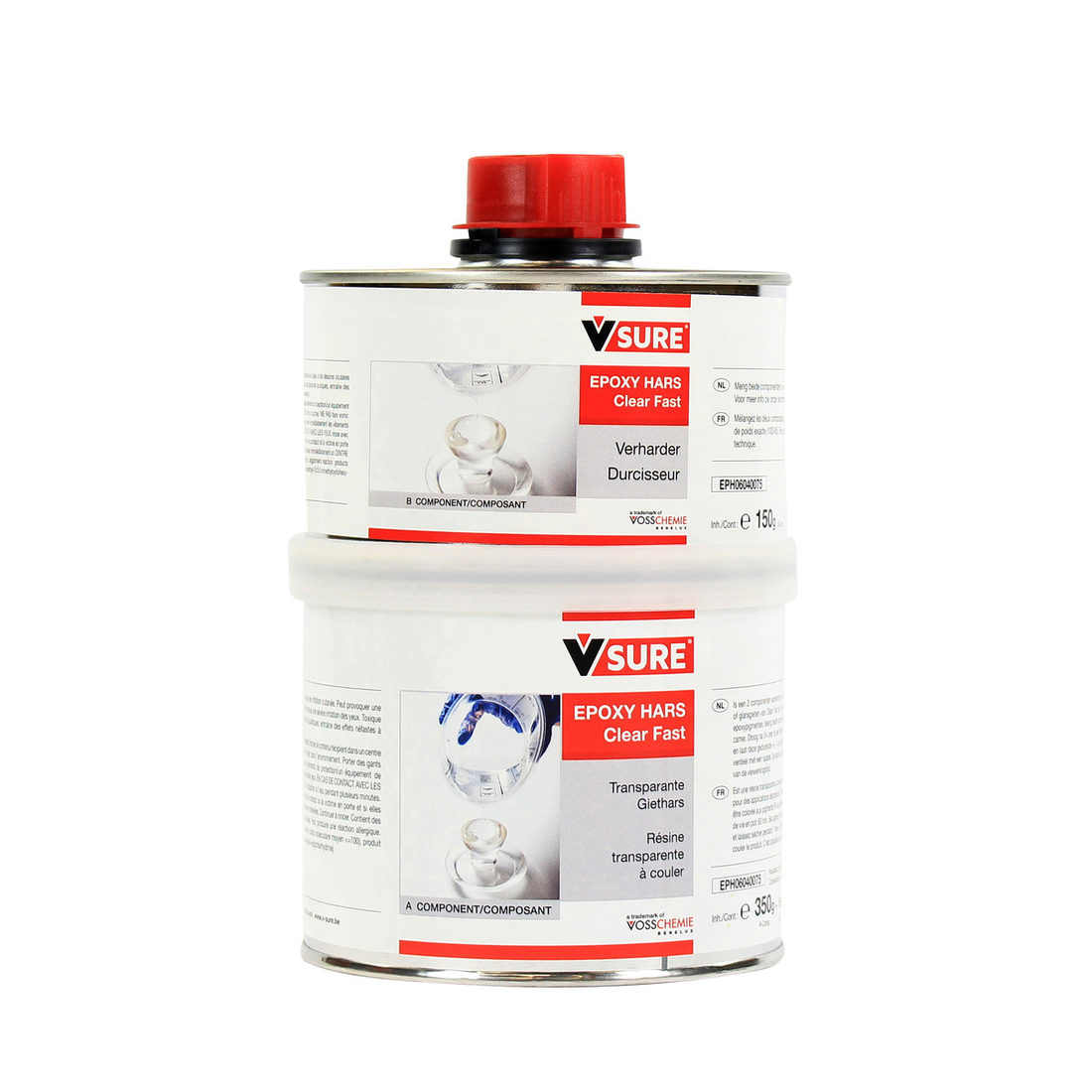 Giethars Epoxy Clear Fast A+B 0.5 kg Giethars Epoxy Clear Fast A+B 0.5 kg