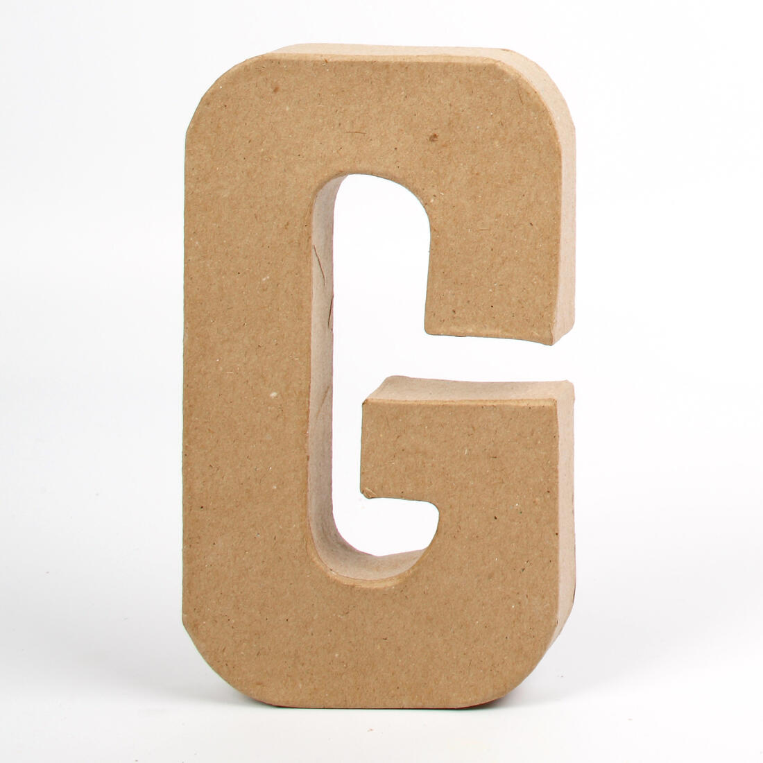 Letter karton, hoogte 20,5 cm, dikte 2,5