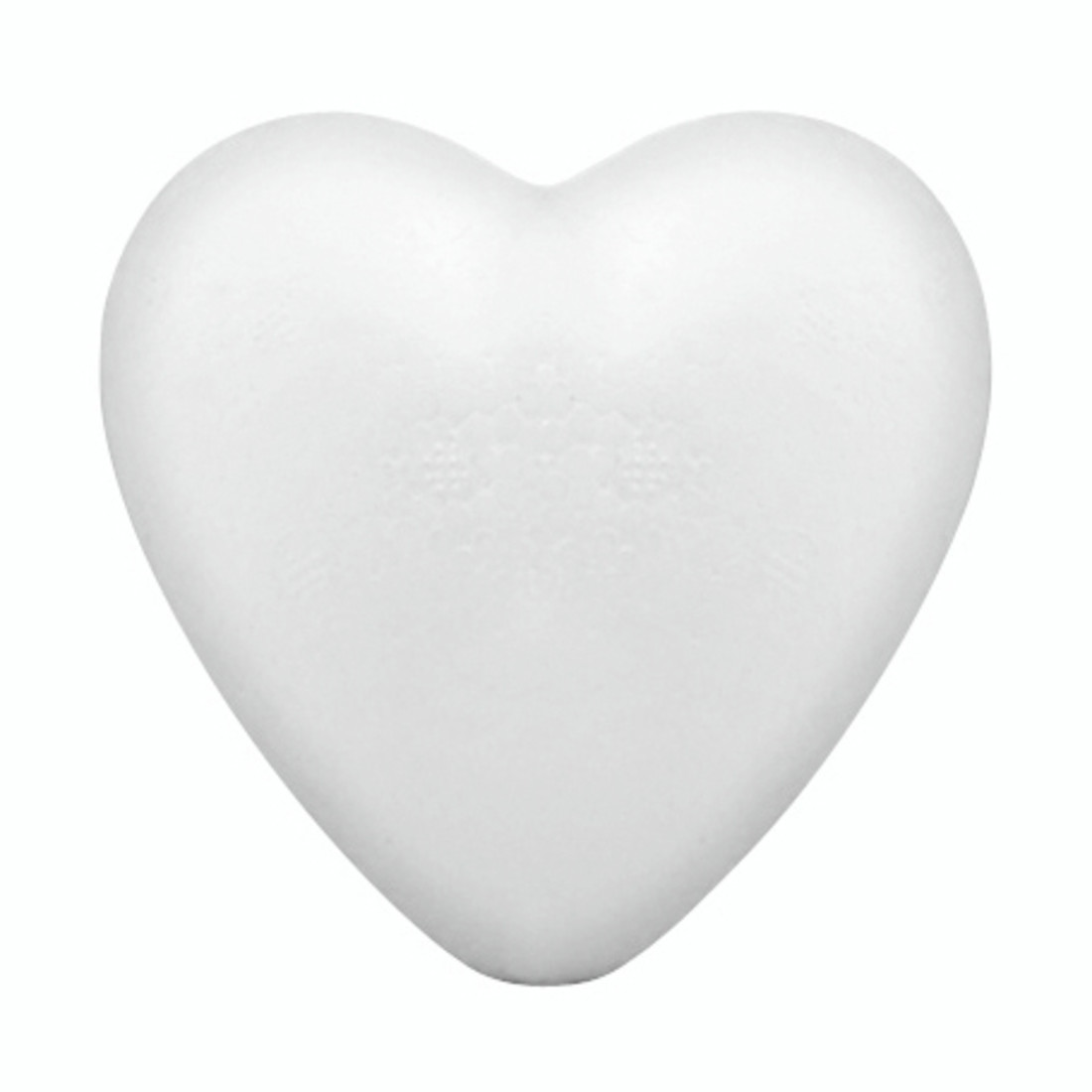 Polystyreen hart 5 cm