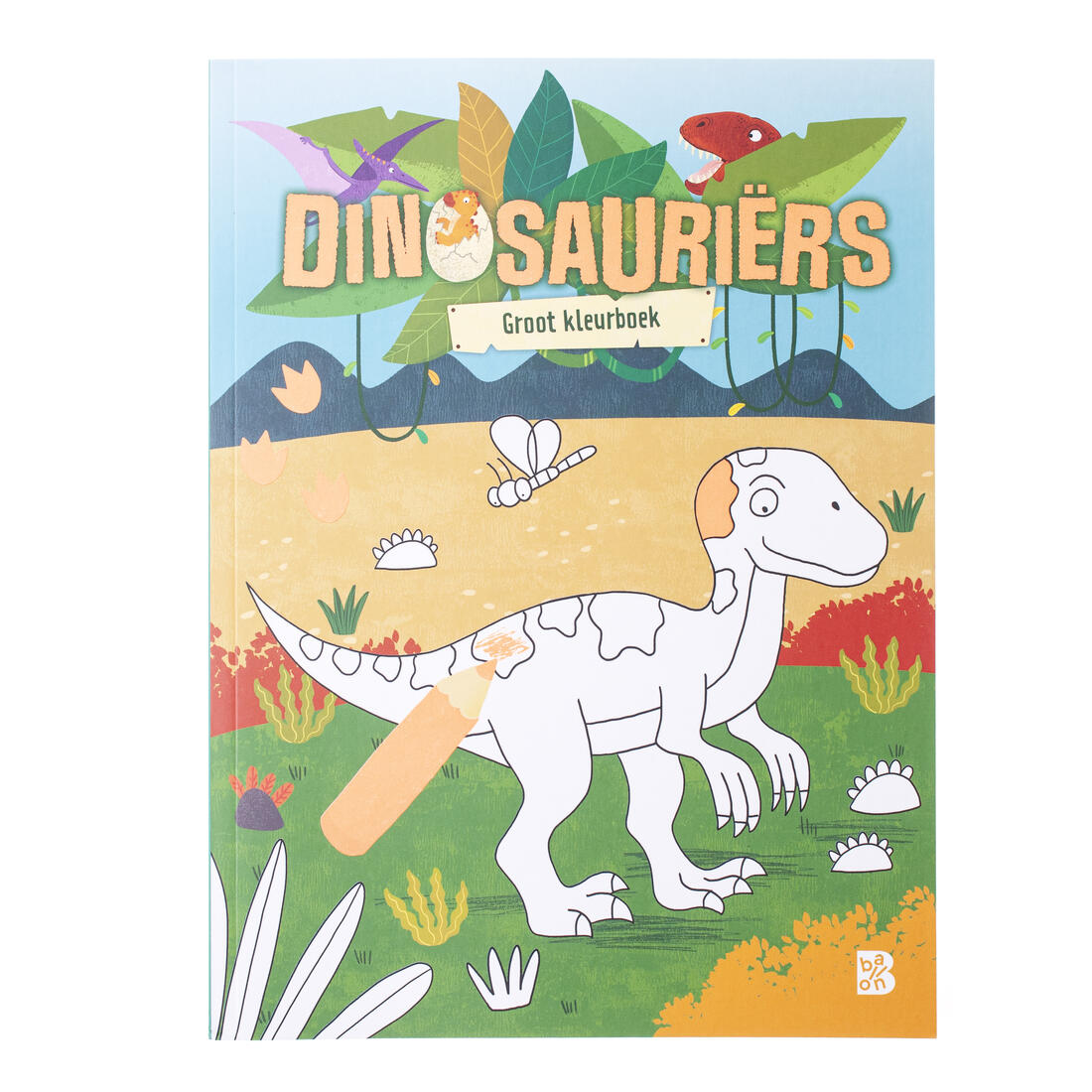 Groot kleurboek Dinosauriërs