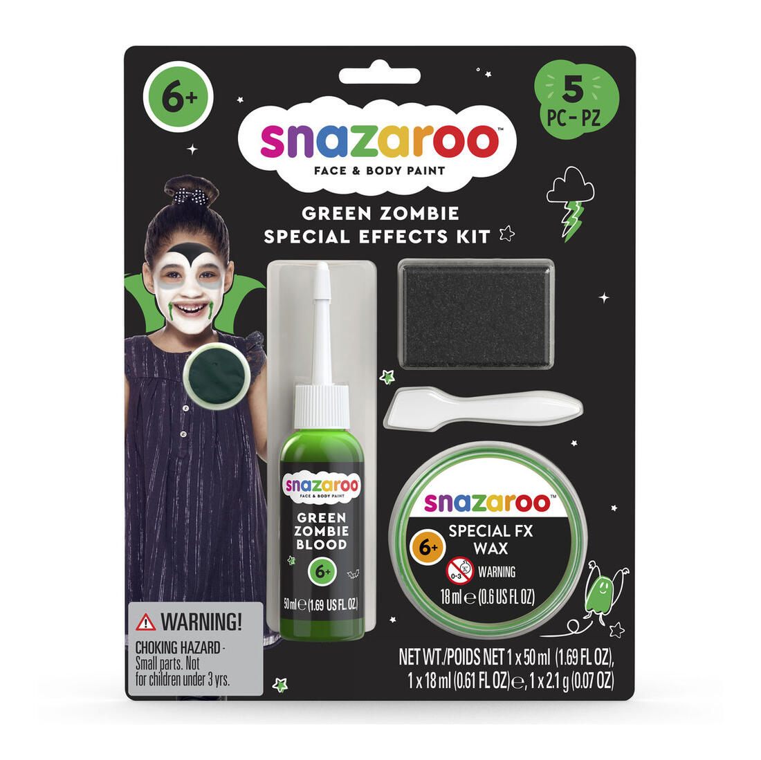 Special effect set zombie