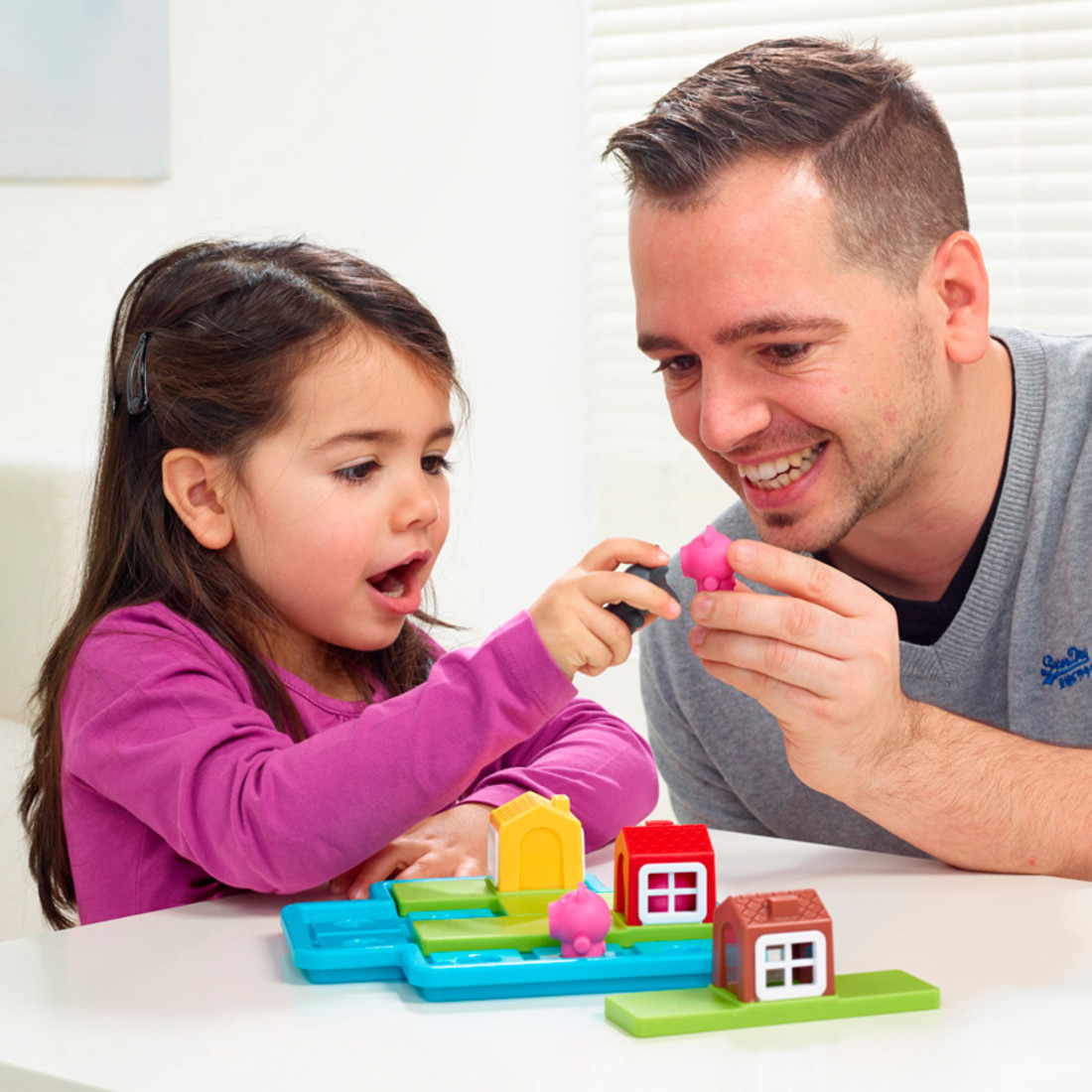 Smart Games Drie kleine biggetjes 3+ Smart Games Drie kleine biggetjes 3+