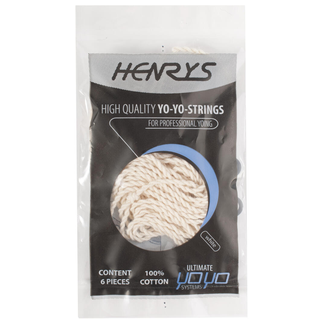 Henrys jojo vervangset touw 6 stuks Henrys jojo vervangset touw 6 stuks