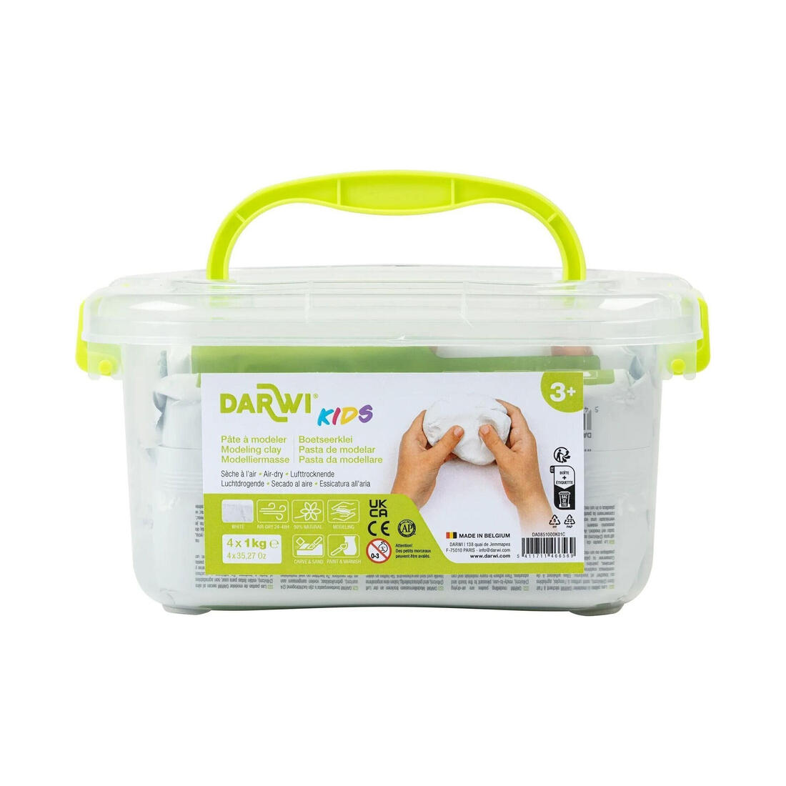 Darwi schoolpak 4 x 1 kg kids + opbergkoffer