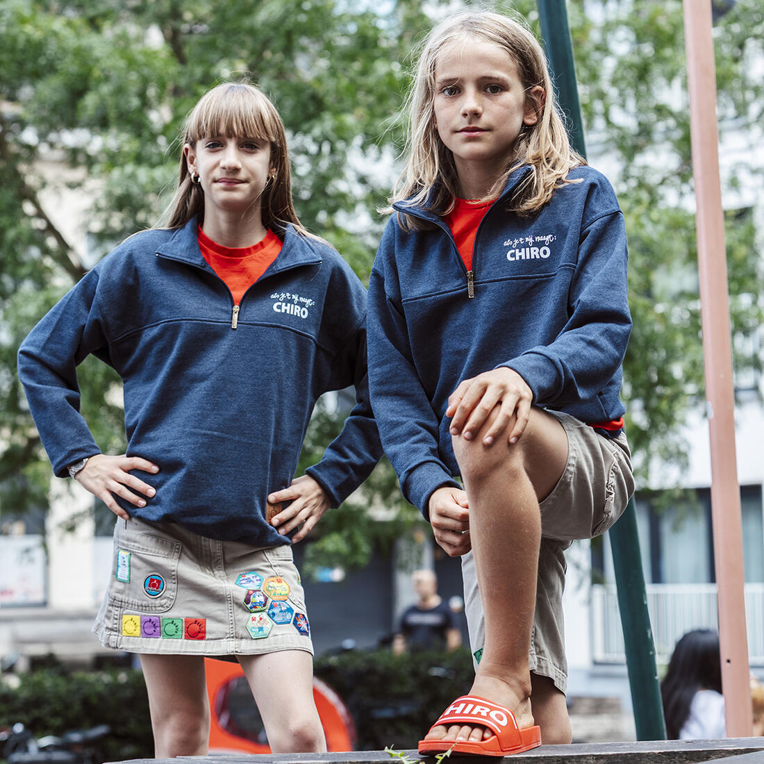 Chirotrui met rits kind