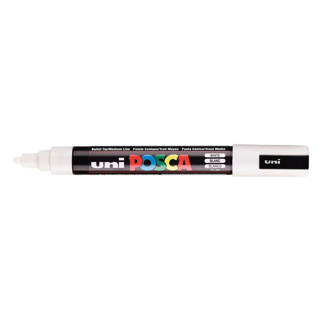 POSCA acrylmarker medium PC-5M 1,8 -  2,5 mm Wit