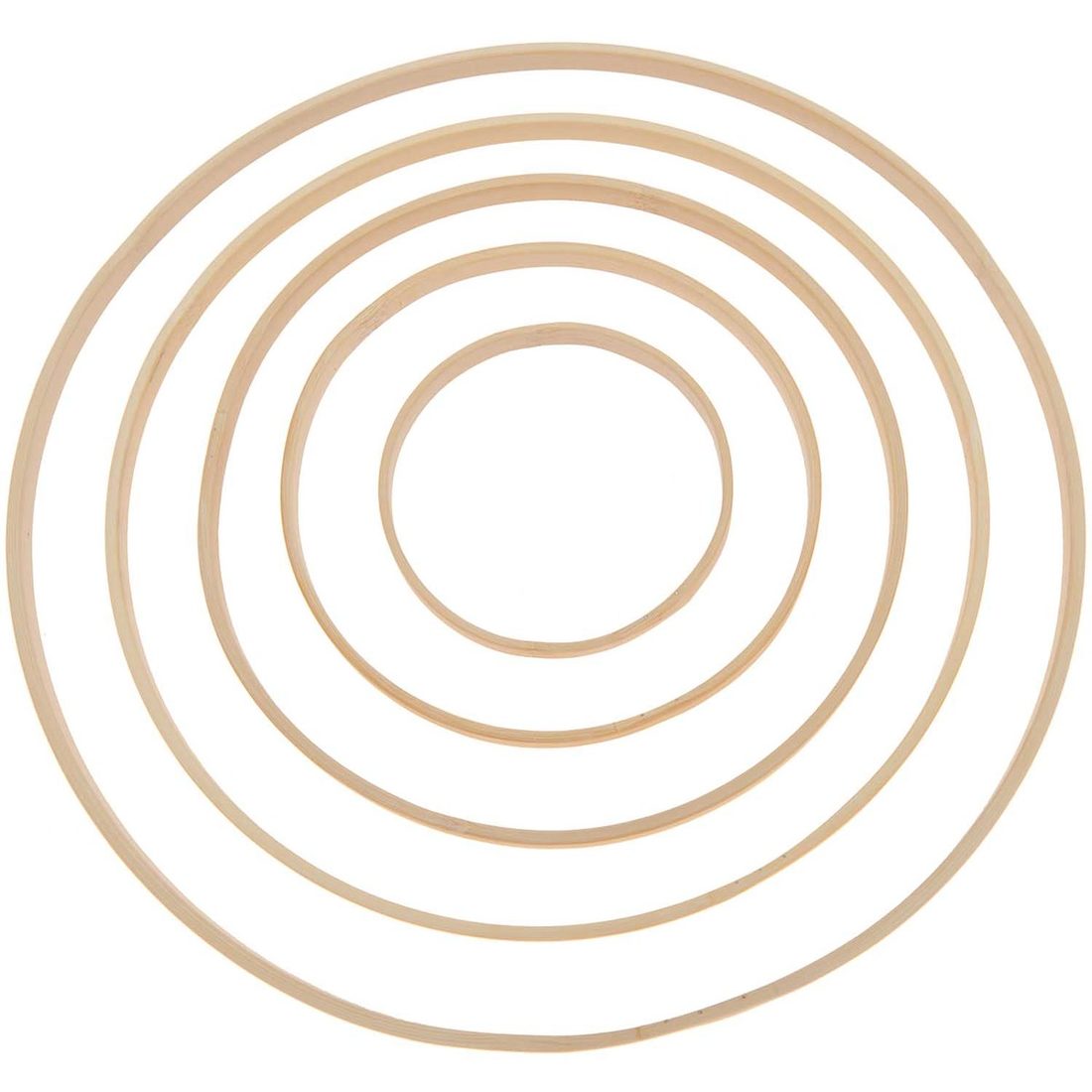 Bamboe ring 10 cm Bamboe ring 10 cm