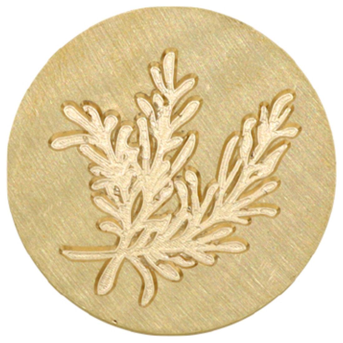 Stempel waszegel 2,5 cm rozemarijn