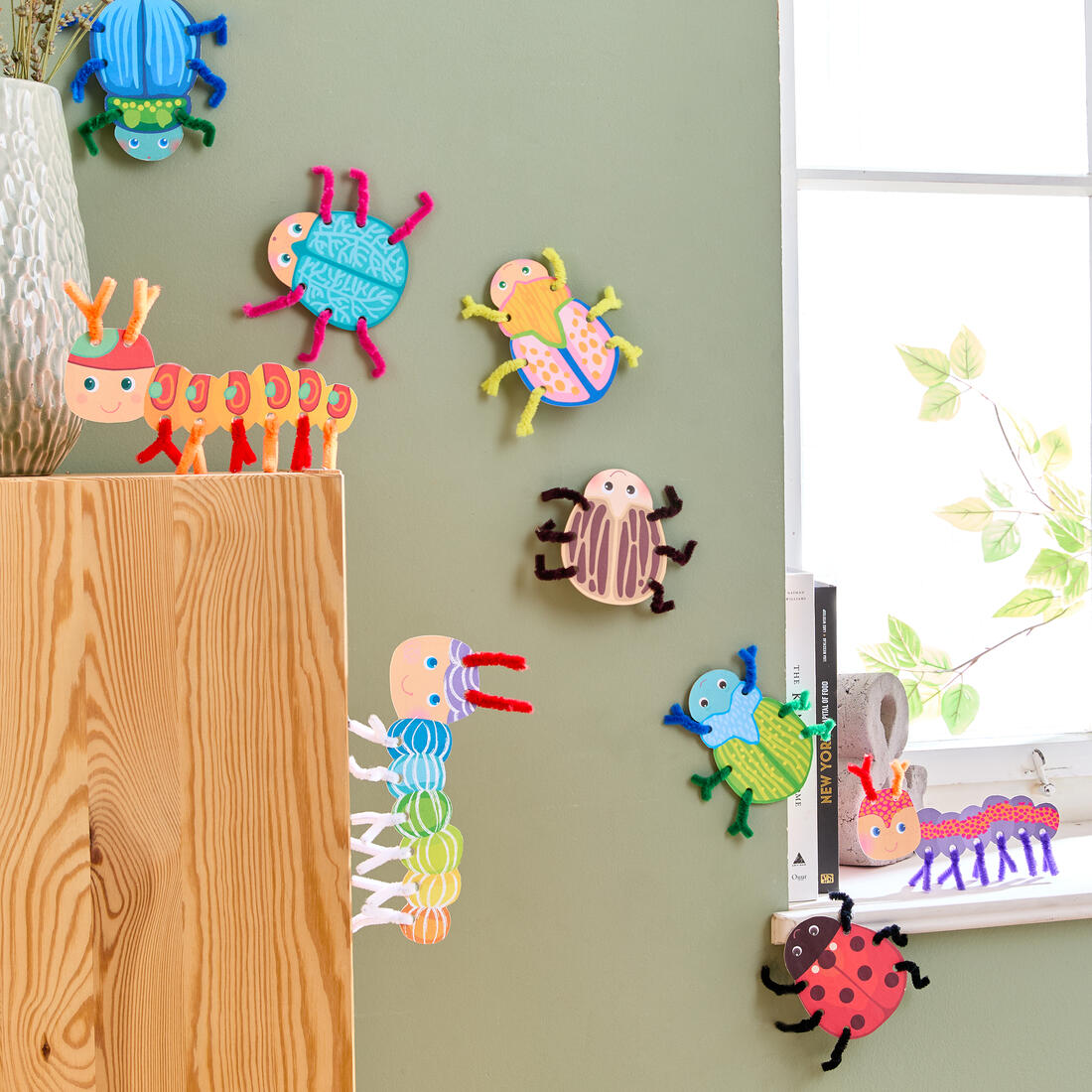 Haba Knutselset - Leren rijgen Kevers en rupsen Haba Knutselset - Leren rijgen Kevers en rupsen