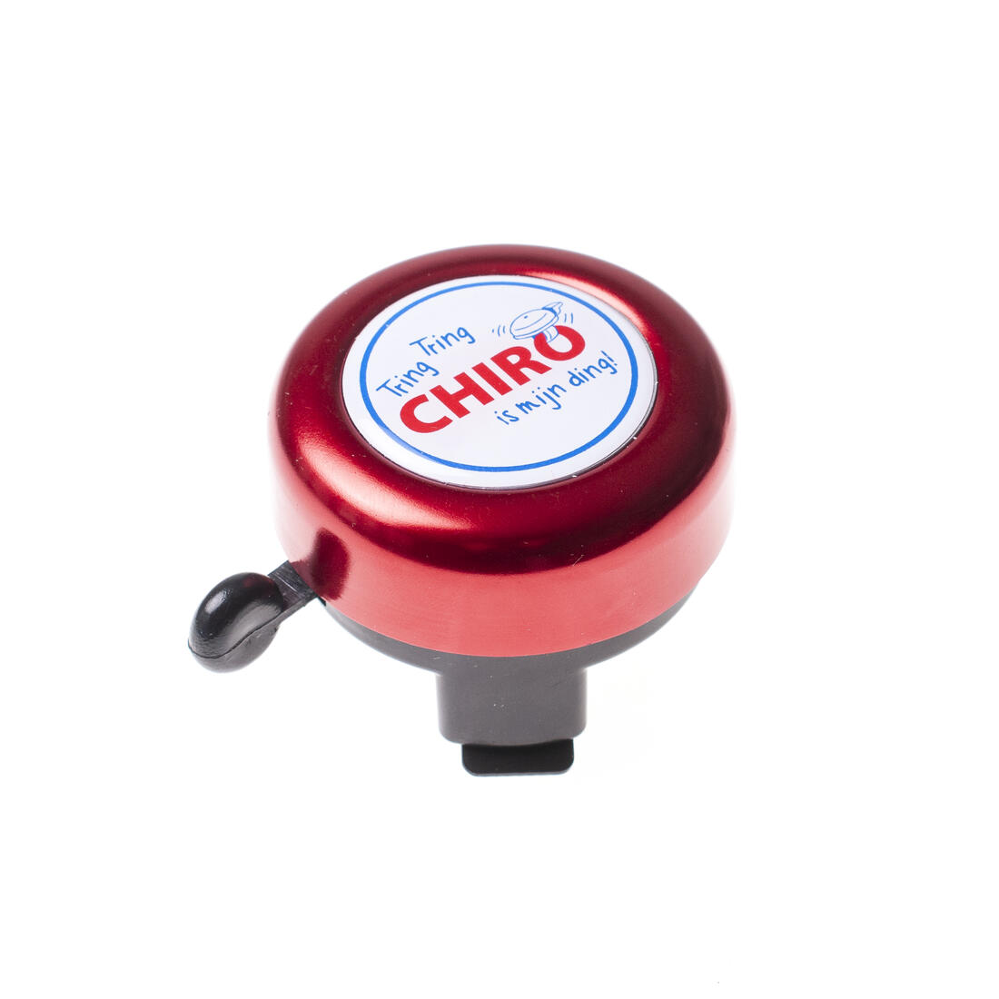 Fietsbel Tring, tring Chiro is mijn ding! rood