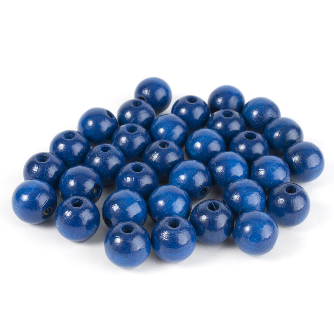 houten parels 12 mm 32 stuks