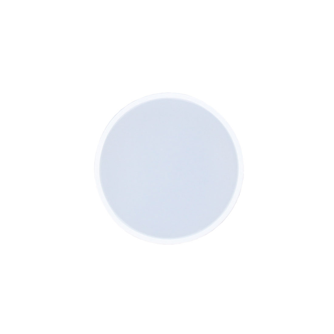 Siliconen mal onderzetter rond 6,4 cm