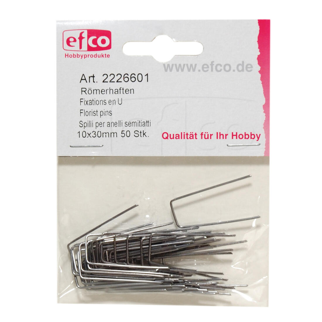 Strobloemspeld 30 mm 50 stuks