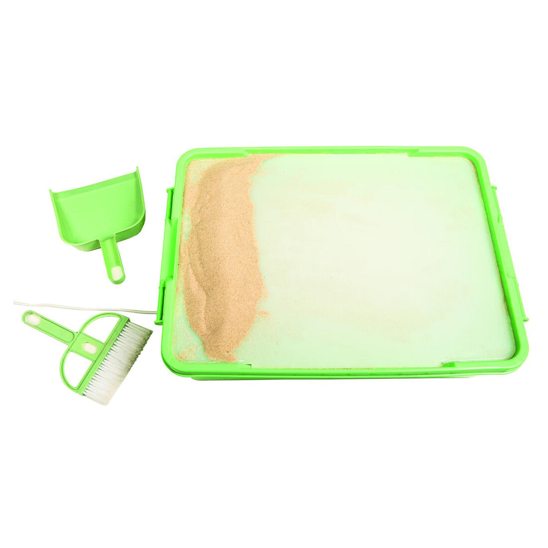 Tekenen met zand - lichtbak A4 met toebehoren Tekenen met zand - lichtbak A4 met toebehoren