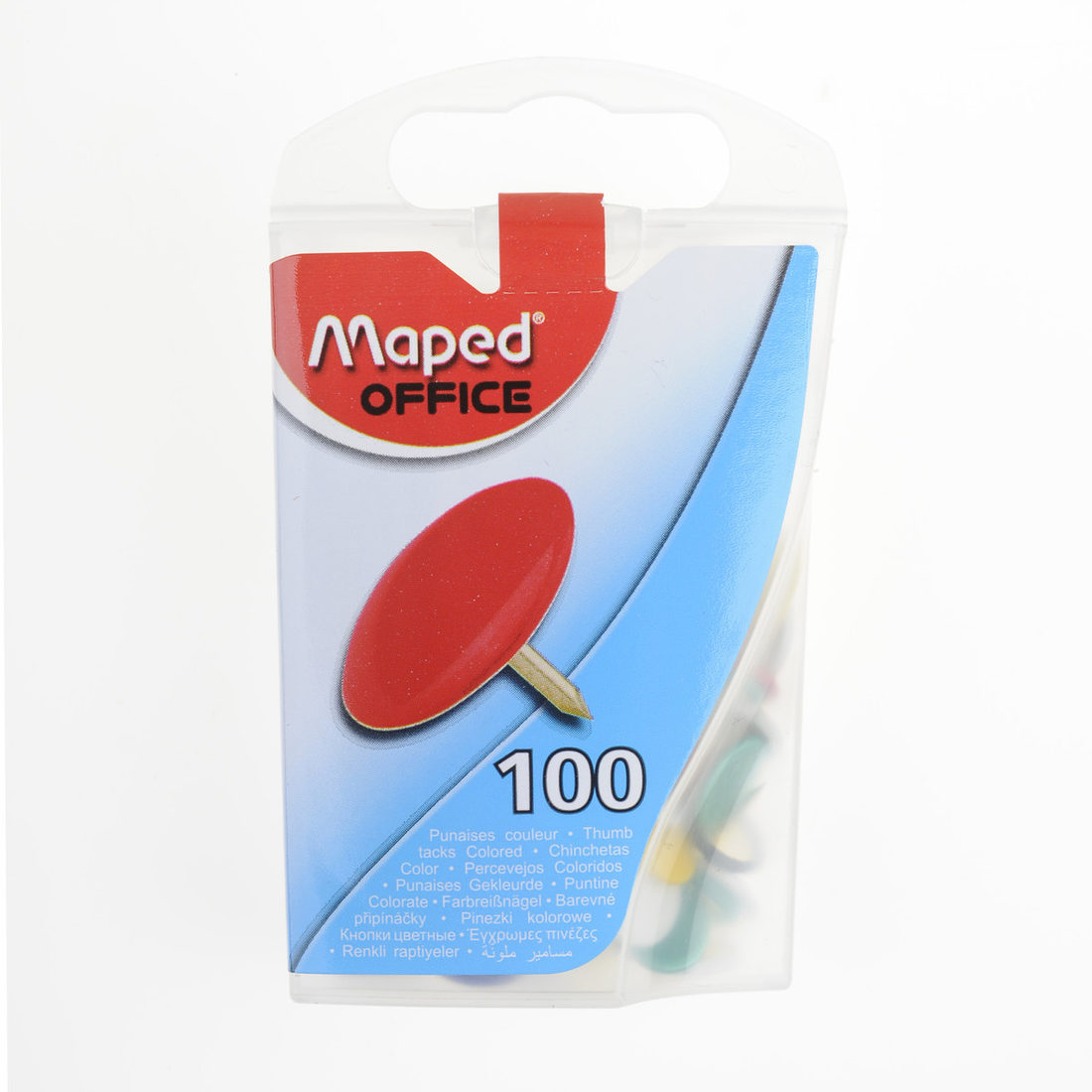 Punaises geplastificieerd 100 stuks