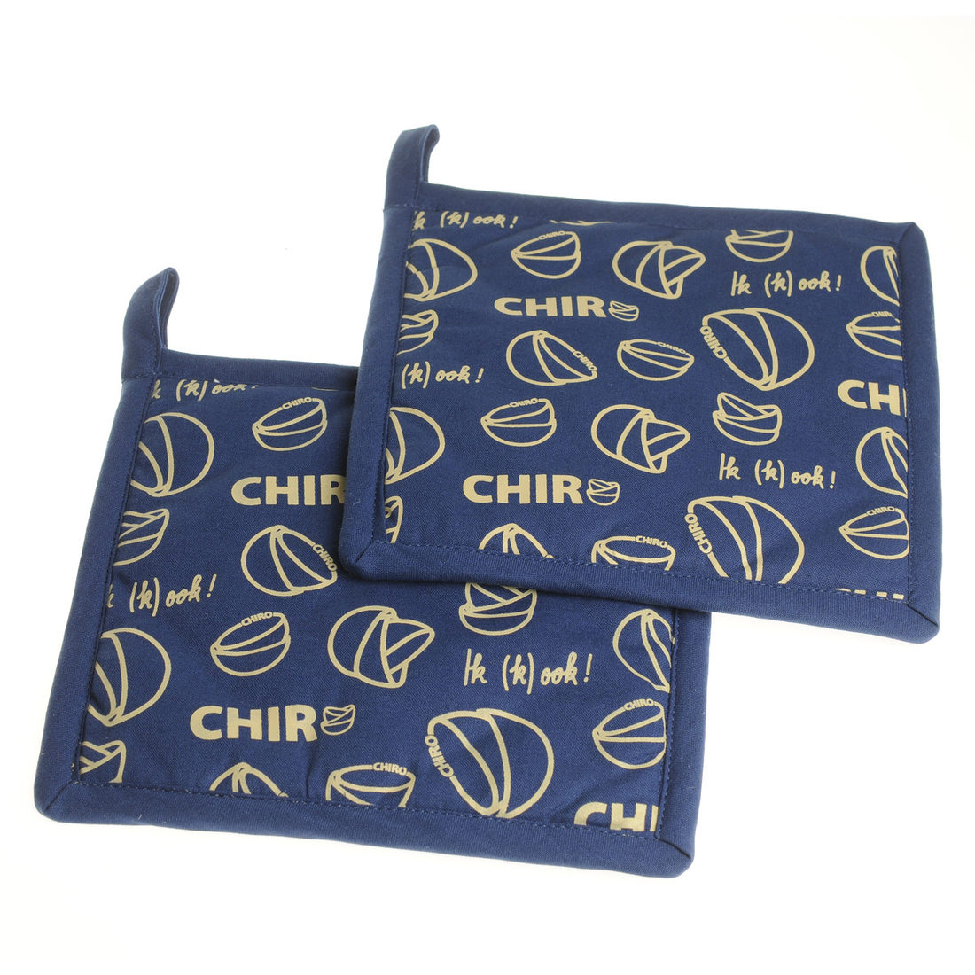 Pannenlap Chiro Fairtrade blauw Pannenlap Chiro Fairtrade blauw
