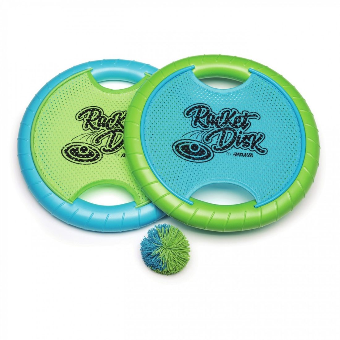 Racket disk set met 2 schijven 30 cm en kooshbal