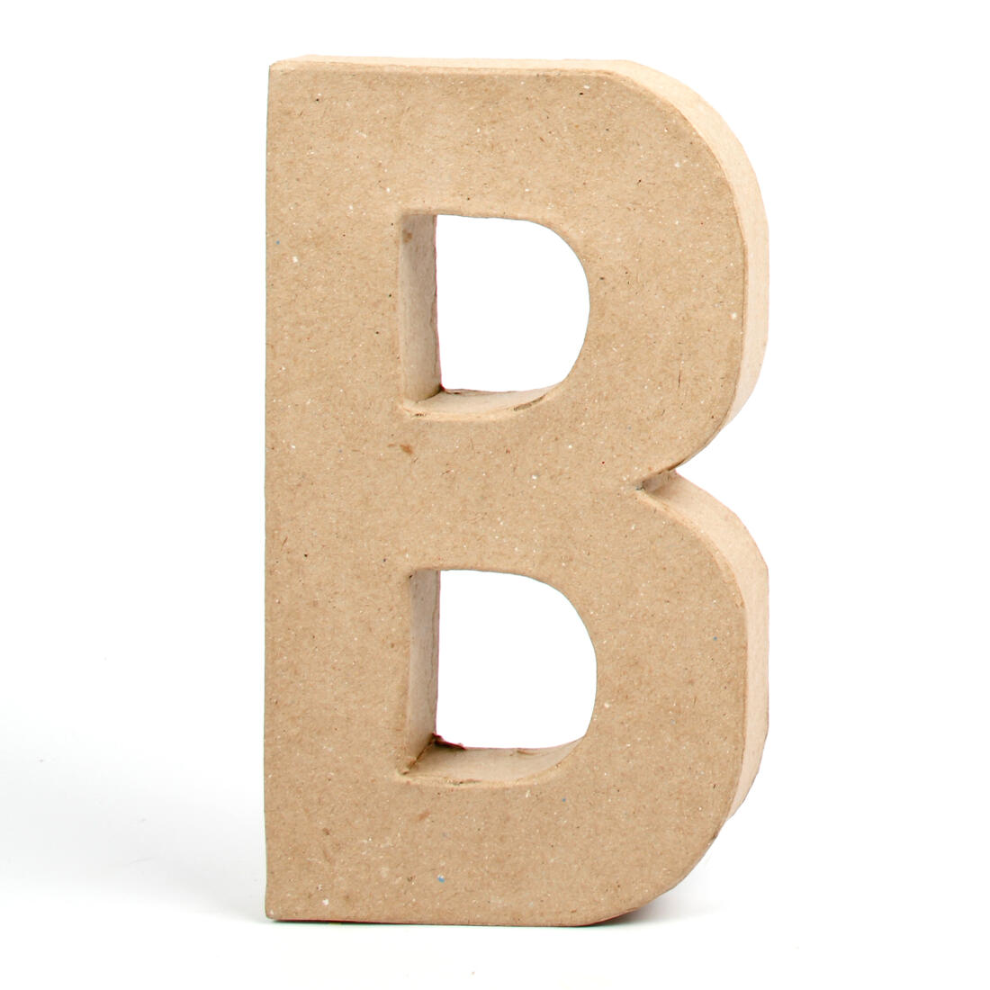 Letter karton, hoogte 20,5 cm, dikte 2,5