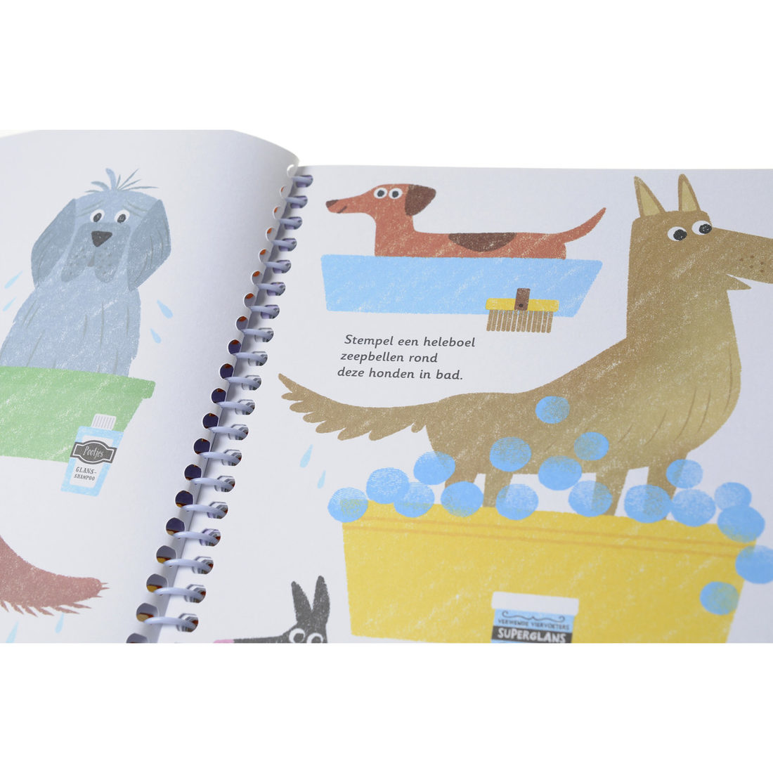 5+ Stempelen met je vingers - Katten en honden 5+ Stempelen met je vingers - Katten en honden