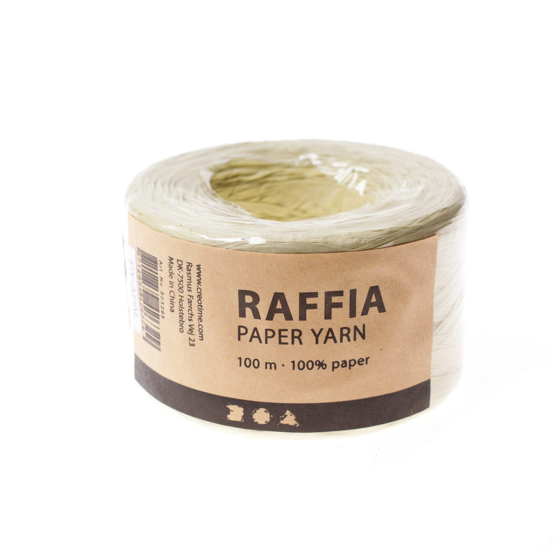 Papier raffia garen 7-8 mm 100 m