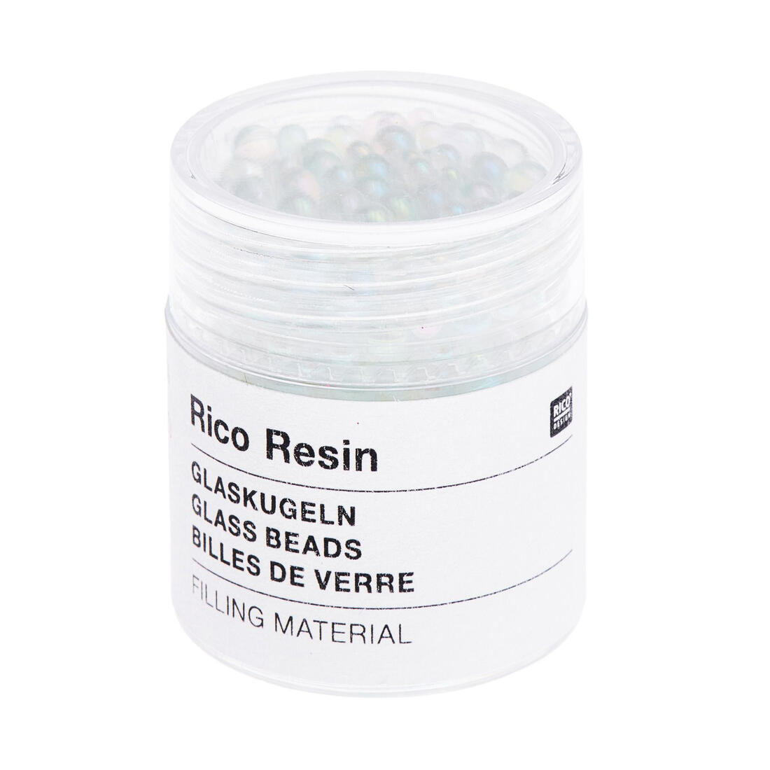 Vulmateriaal glazen parels 12,4 g