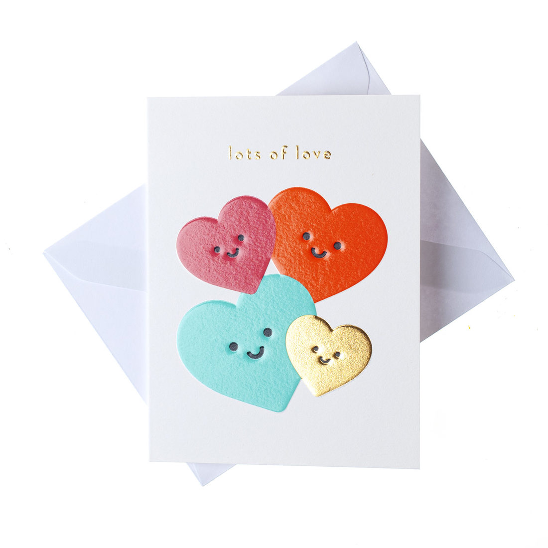 Wenskaart - Lots of love
