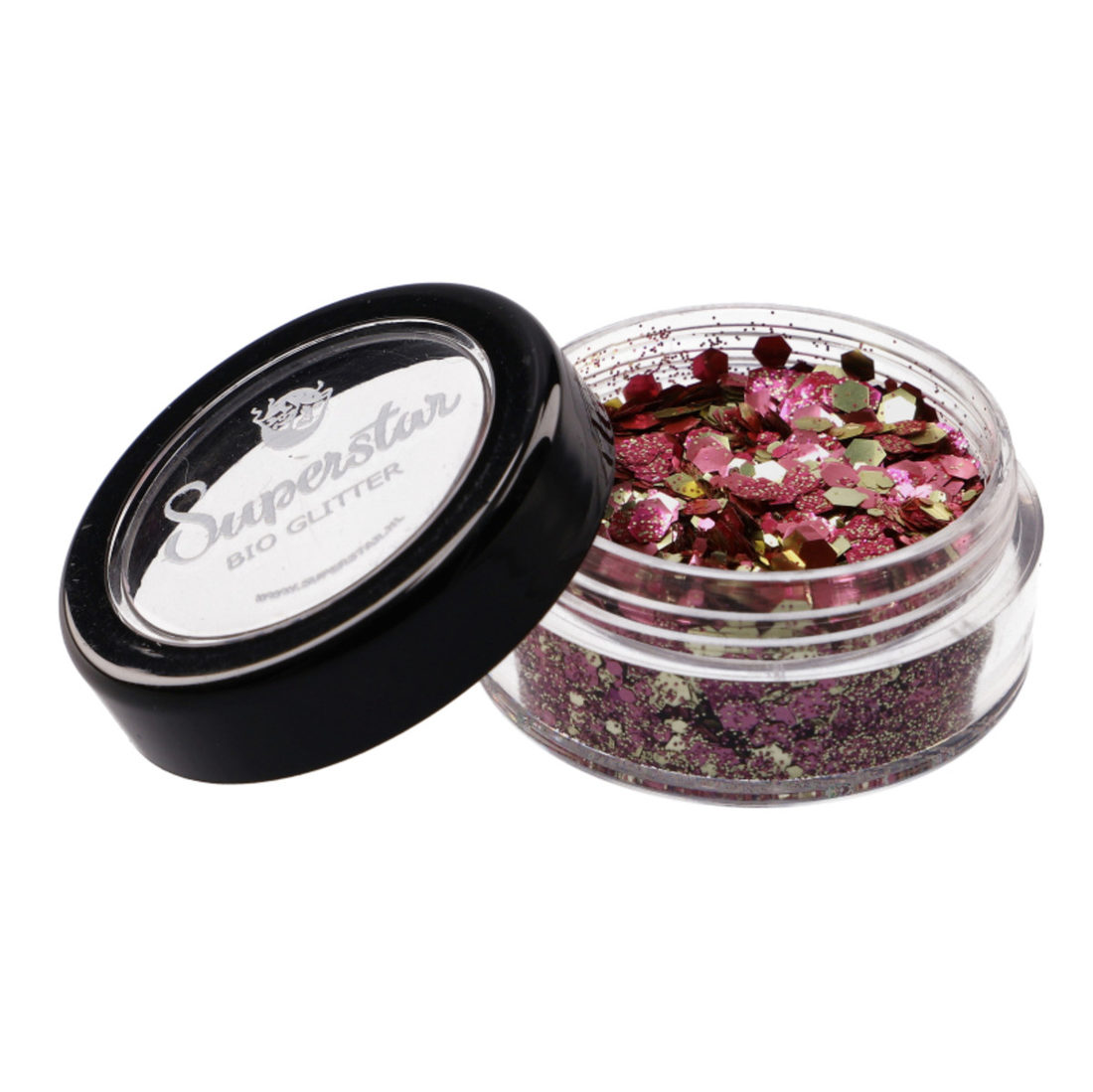 Bioafbreekbare glitters 6 ml chunky mix Bioafbreekbare glitters 6 ml chunky mix