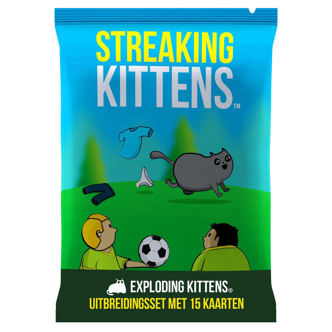 Exploding Kittens - uitbreiding Streaking Kittens NL 7+