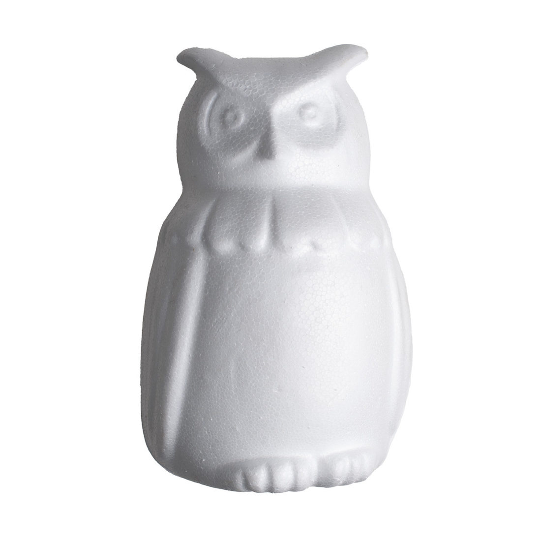 Polystyreen uil 13 cm