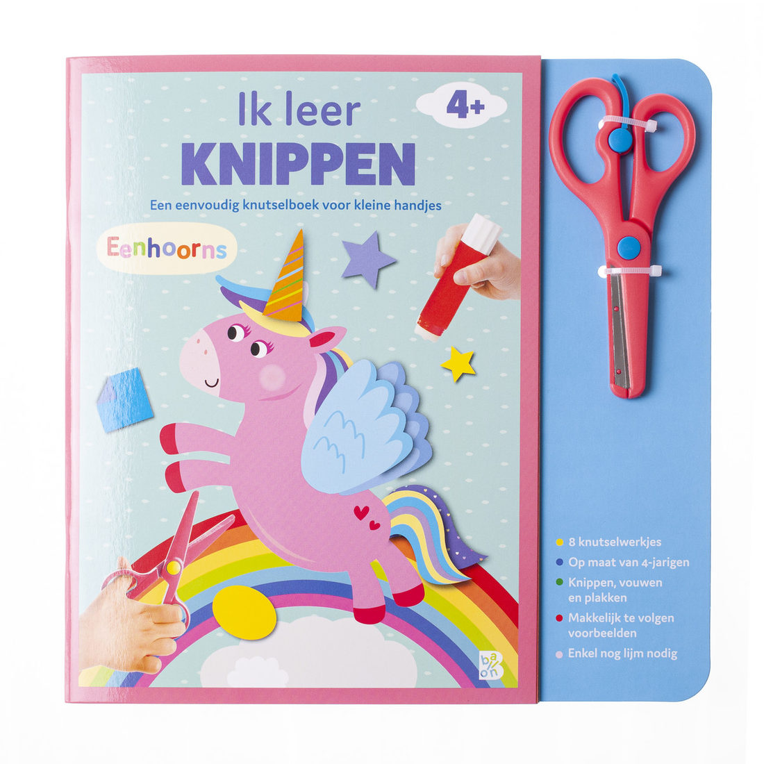 4+ Ik leer knippen - eenhoorns
