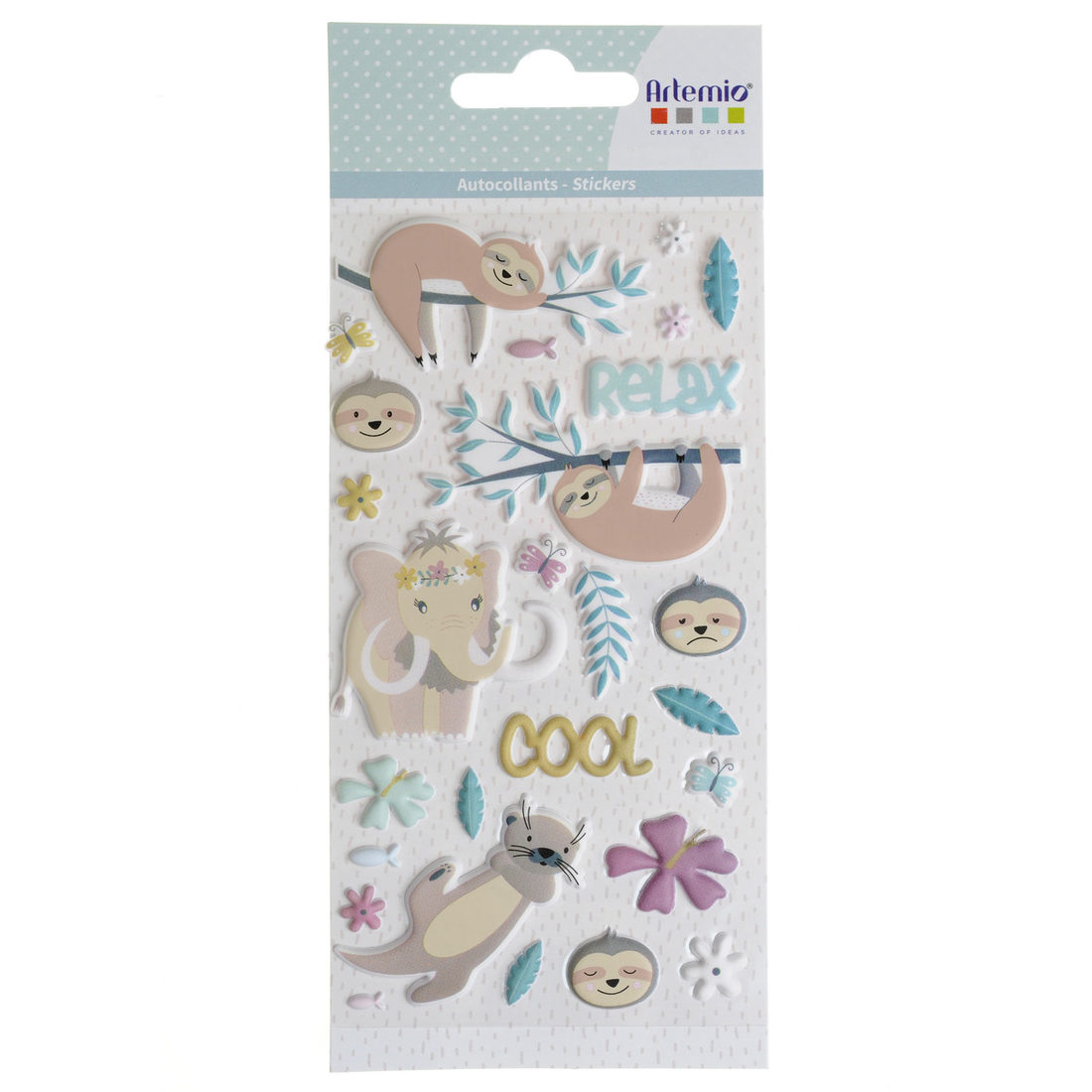 Puffy stickers No Stress & Co Puffy stickers No Stress & Co