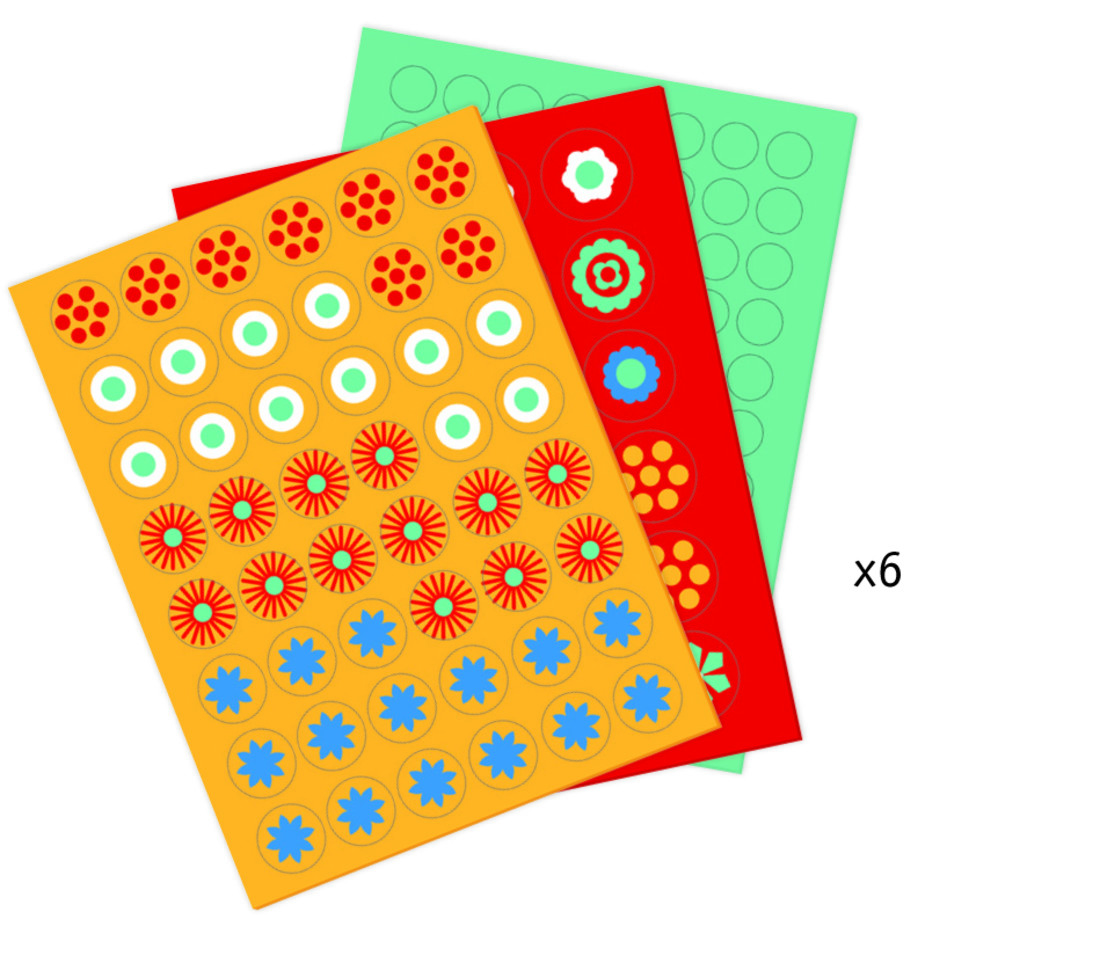 Djeco mozaïek Millefiori 3-6 jaar Djeco mozaïek Millefiori 3-6 jaar