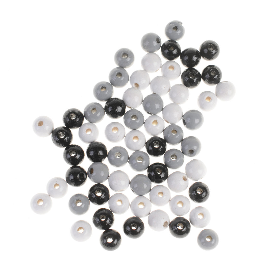 Houten kralen 8 mm 118 stuks mix Houten kralen 8 mm 118 stuks mix