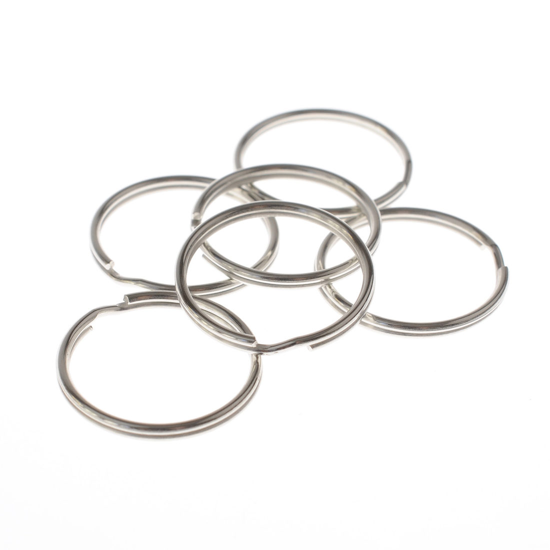 Sleutelring 30 mm 6 stuks Sleutelring 30 mm 6 stuks