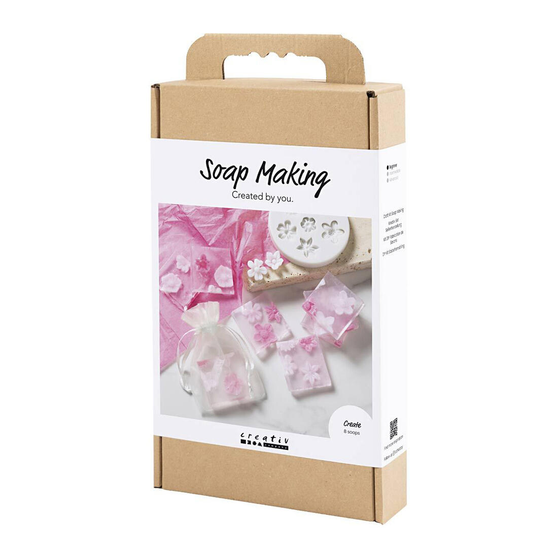 Hobbyset zeep maken bloemen