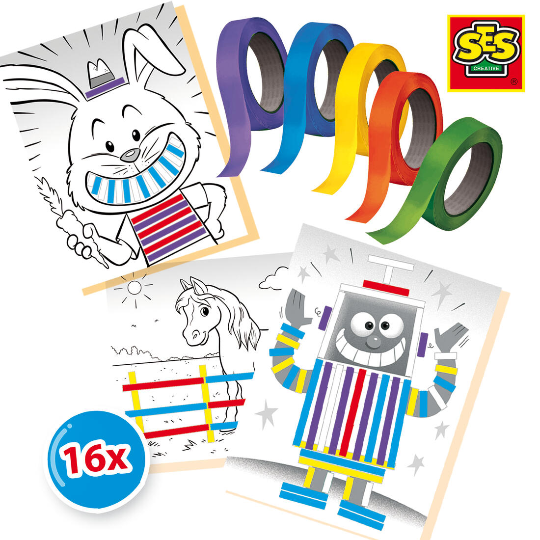 Ses Ik leer plakken 3 - 6 jaar Ses Ik leer plakken 3 - 6 jaar