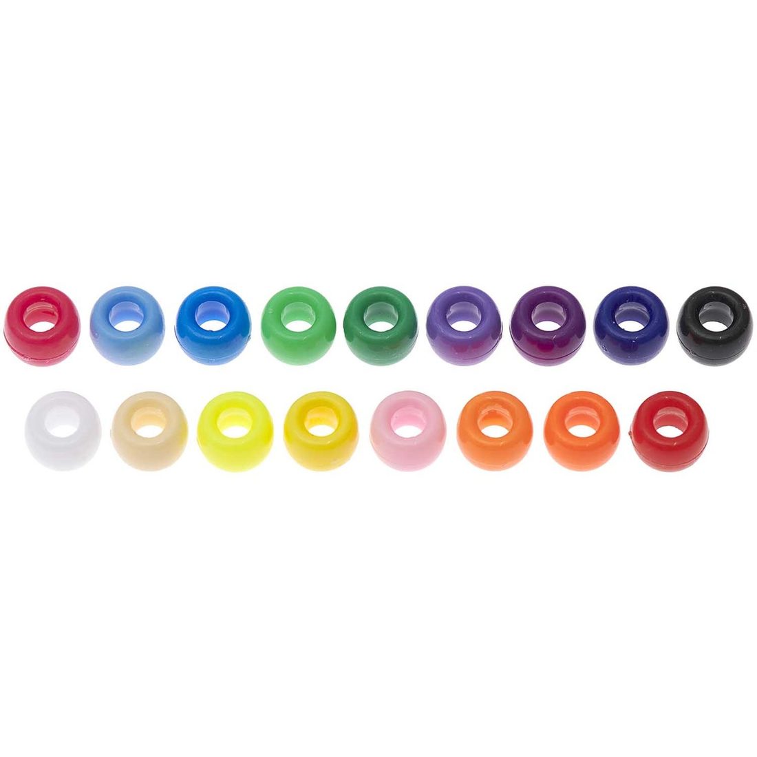 Ponii Beads Kralen 9 x 6 mm 400 stuks Ponii Beads Kralen 9 x 6 mm 400 stuks