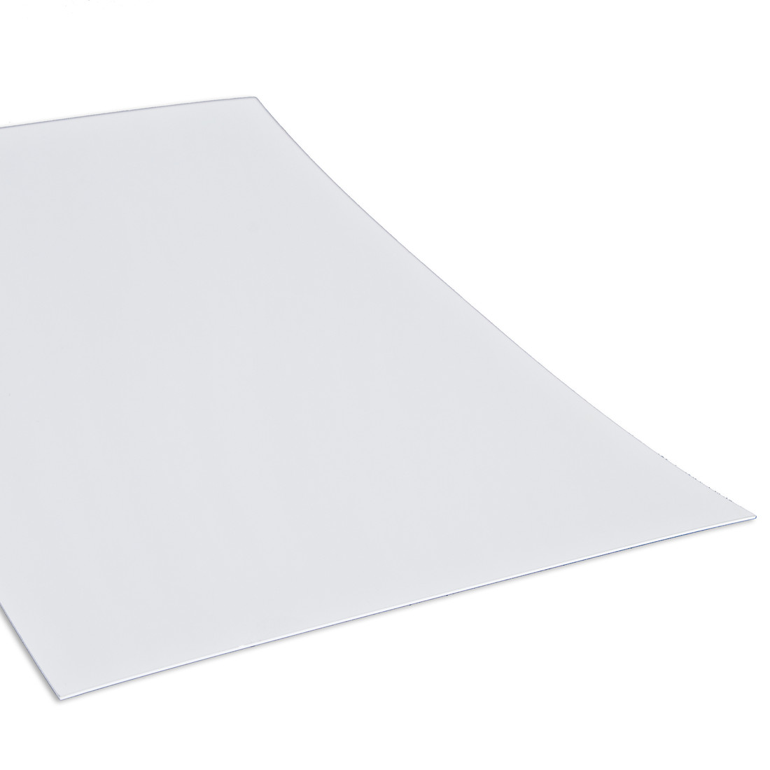 Plasticstyreen spiegel zilver 194 x 320 x 1 mm