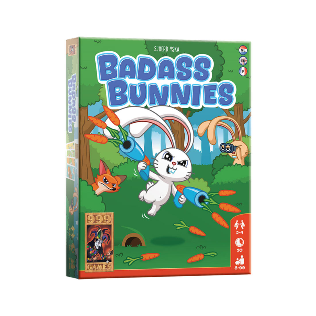 Kaartspel Badass Bunnies 8+
