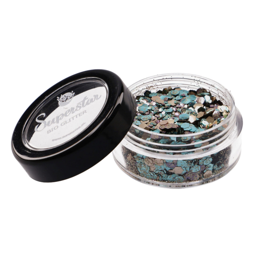 Bioafbreekbare glitters 6 ml chunky mix