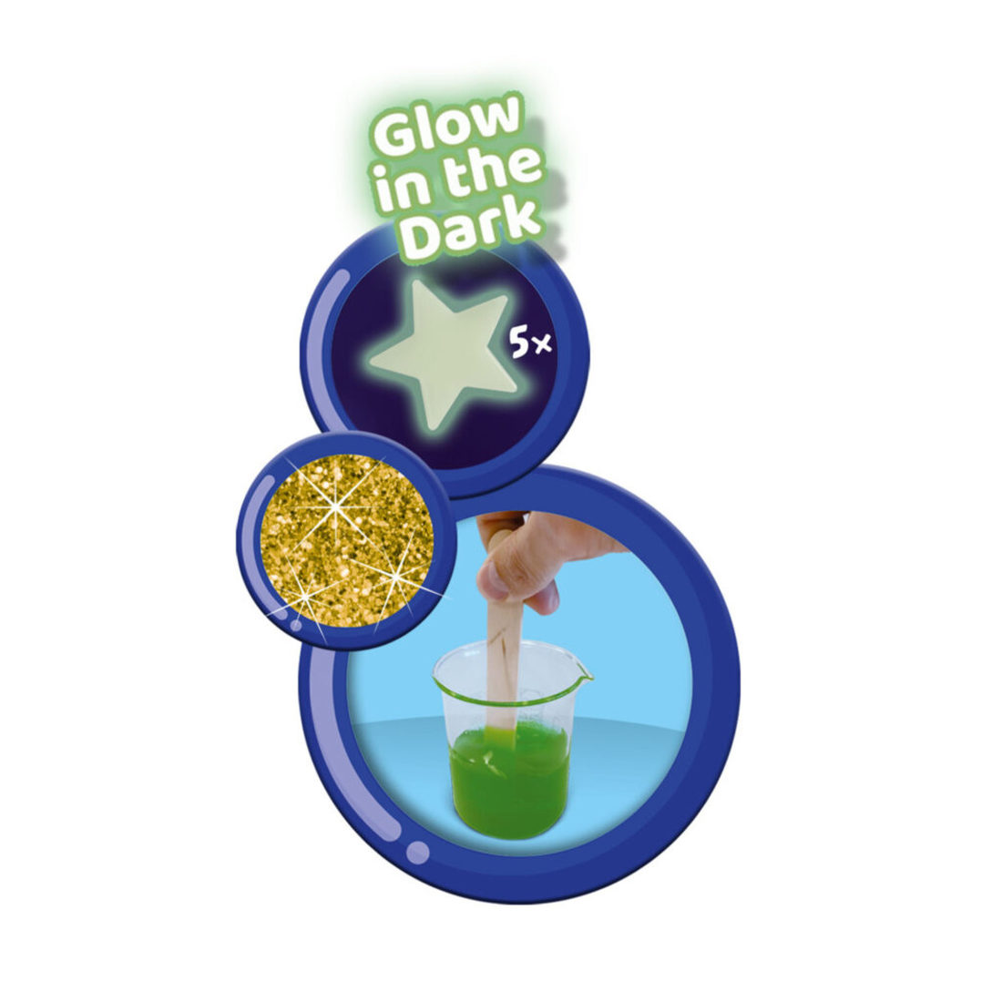 Ses Slime lab - Glow in the dark