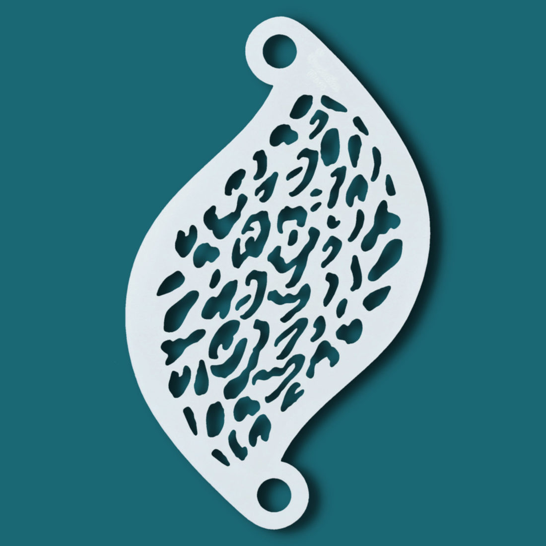 Sjabloon voor grimeren - luipaard Sjabloon voor grimeren - luipaard