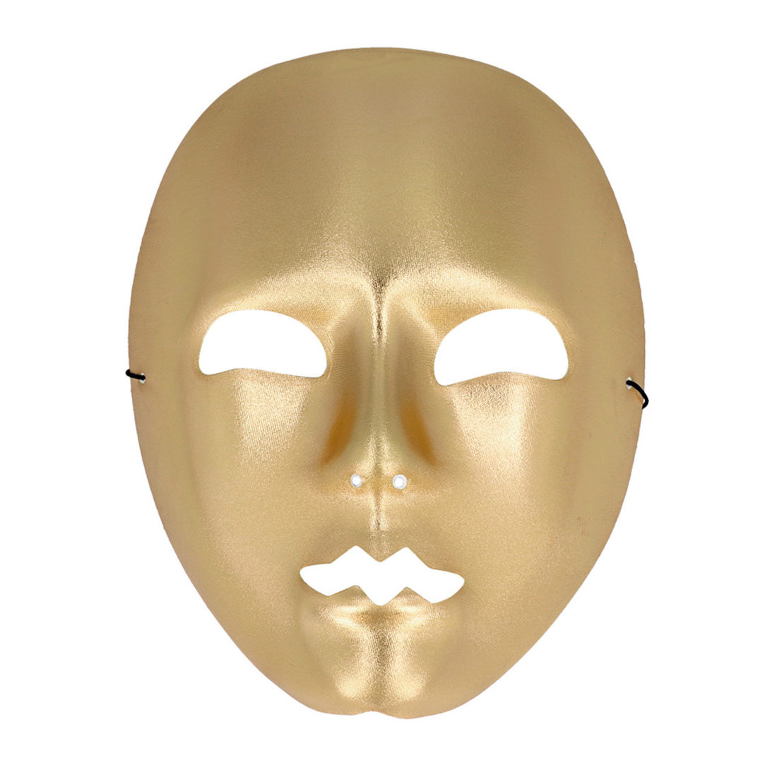 Masker mime goud