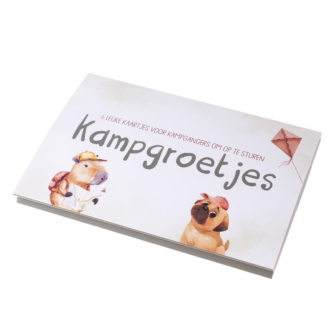 Kampgroetjes 6 stuks Capibara & hond