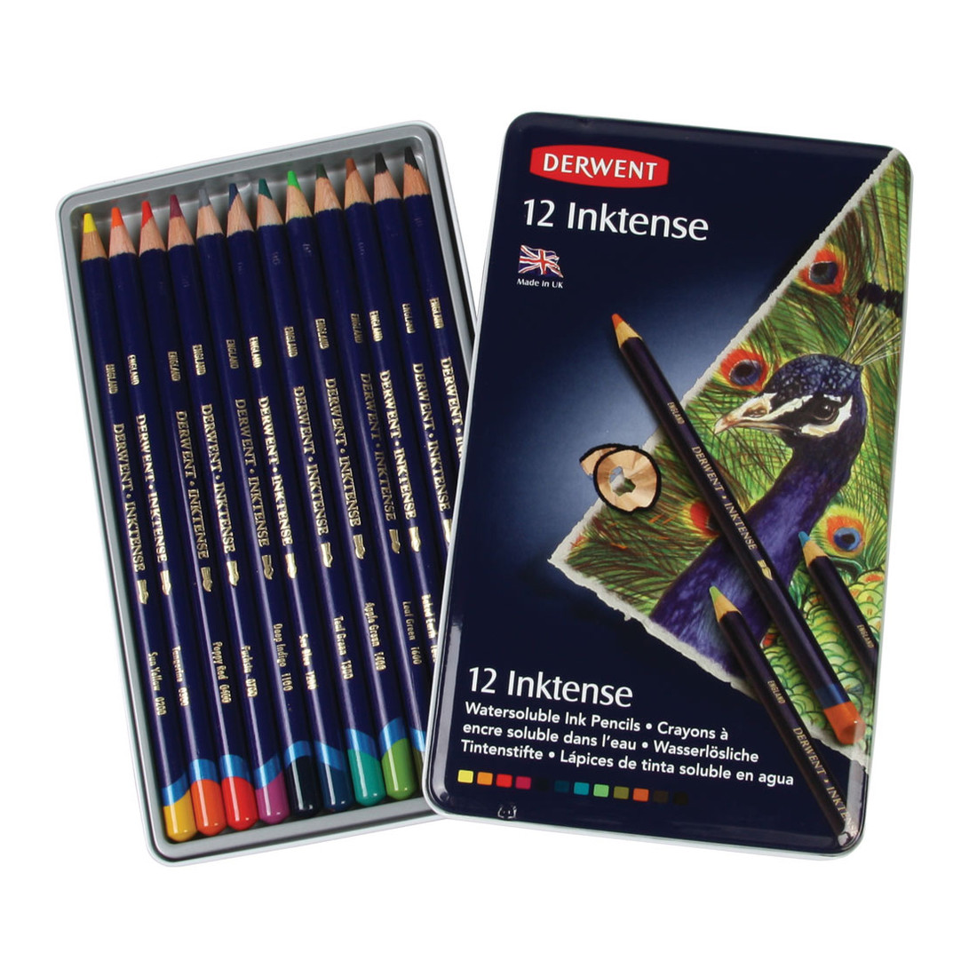 Derwent Inktense potloden 12 stuks