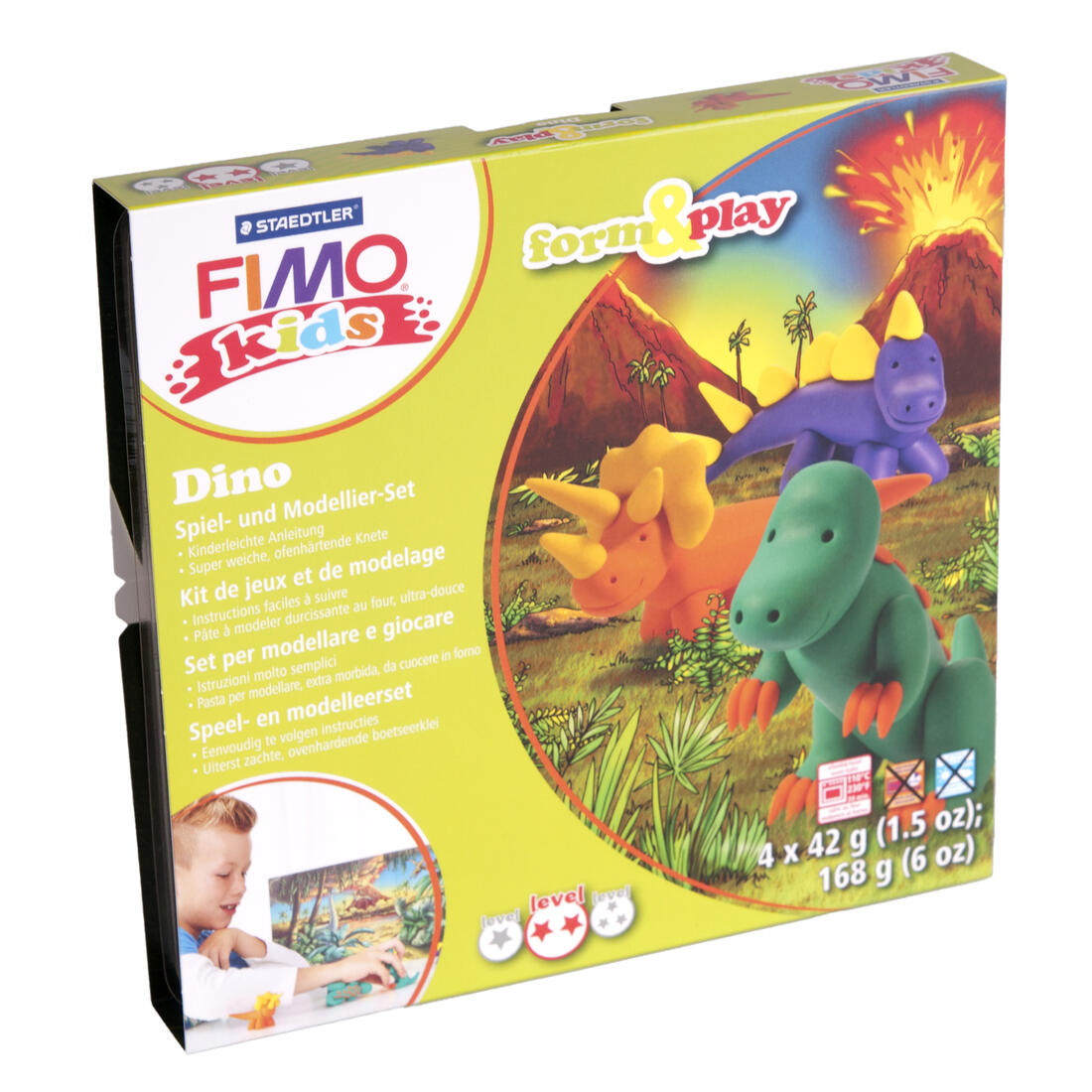 Fimo Kids speelset Dino's
