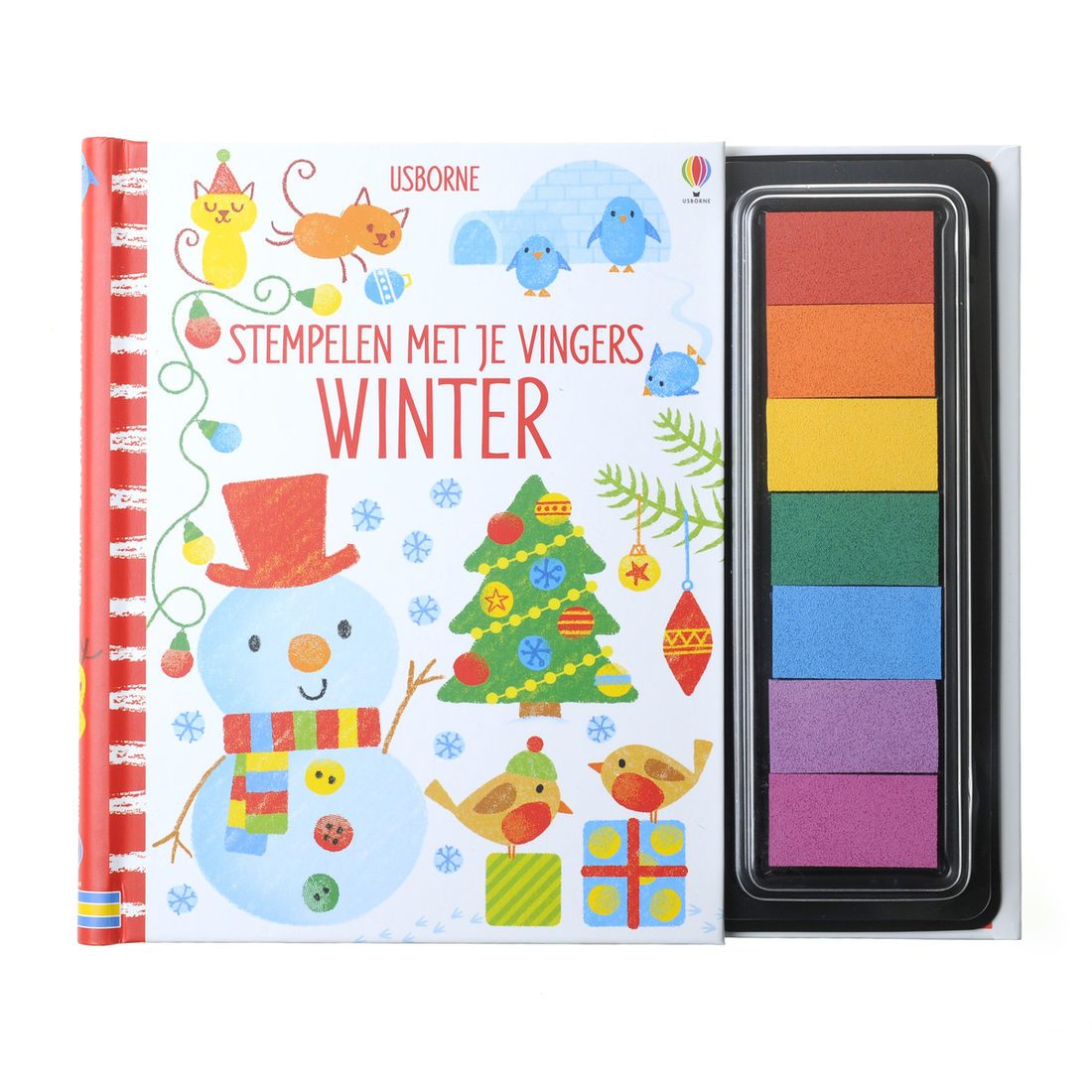 4+ Stempelen met je vingers - Winter 4+ Stempelen met je vingers - Winter